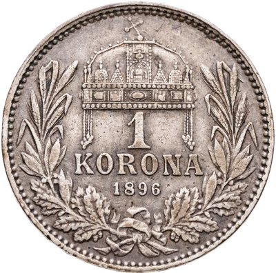 купить Венгрия 1 крона (crown) 1896