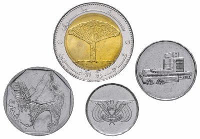 купить Йемен набор монет 1993-2009 (4 штуки)