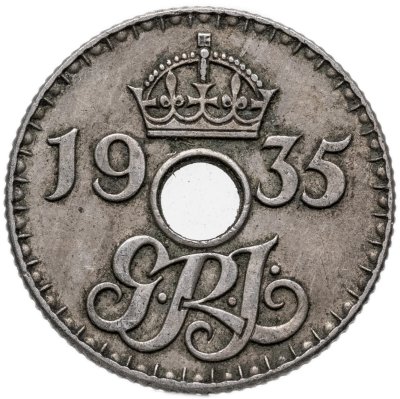 купить Новая Гвинея 6 пенсов (pence) 1935