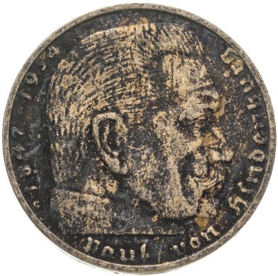 купить Германия - Третий рейх 2 рейхсмарки 1938 "G"
