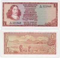 Купить Юар 1 ранд 1973 - 1975 год Pick 116b