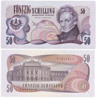 купить Австрия 50 шиллингов 1970 (Pick 143a)