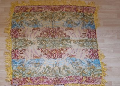 купить Скатерть, ткань, шелк, Италия, 1959-1970 гг.
