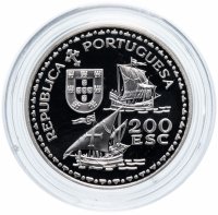 купить Португалия 200 эскудо (escudos) 1994 "600 лет со дня рождения Генриха Мореплавателя"