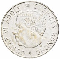 Купить Швеция 1 крона 1966