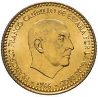 Купить Испания 1 песета 1966