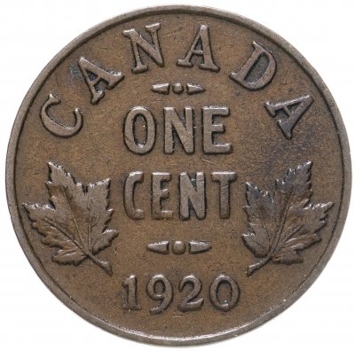 купить Канада 1 цент (cent) 1920
