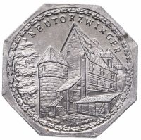 купить Германия (Нюрнберг) нотгельд 20 пфеннигов 1921 "Неутор Цвингер" трамвайный жетон