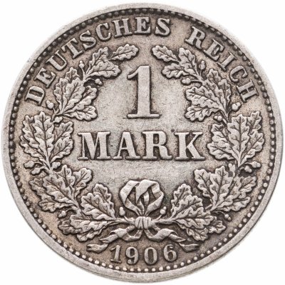 купить Германия 1 марка (mark) 1906 D знак монетного двора: "D" - Мюнхен