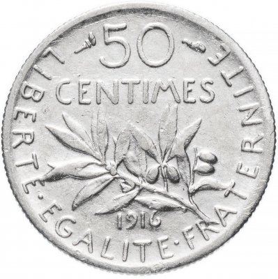 купить Франция 50 сантимов 1898-1919