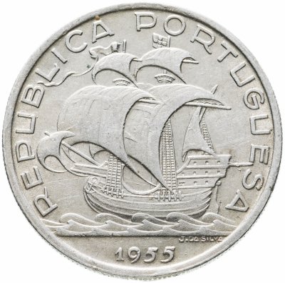 купить Португалия 10 эскудо (escudos) 1955