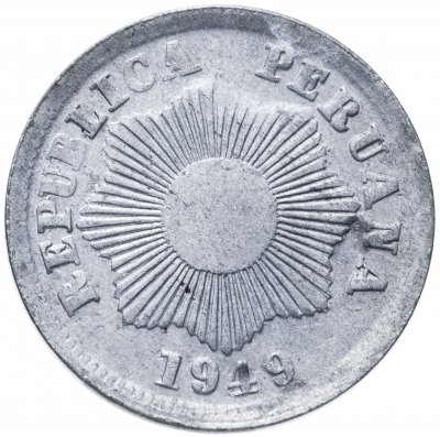 купить Перу 1 сентаво (centavo) 1949
