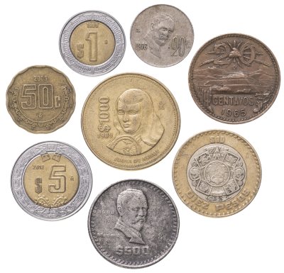 купить Мексика набор из 8 шт , 1965-2012 гг.
