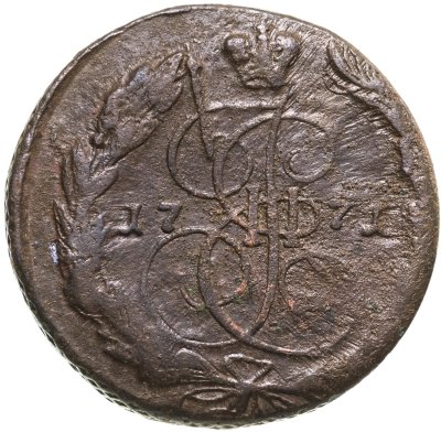 купить 5 копеек 1771 ЕМ орёл 1770-1777, нового образца