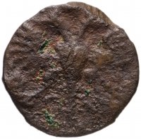 Купить Полушка 1722 без обозначения монетного двора, год цифрами