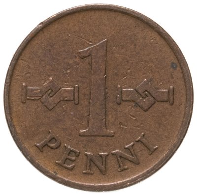 купить Финляндия 1 пенни (penny) 1967