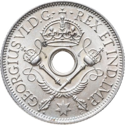 купить Новая Гвинея 1 шиллинг (shilling) 1945