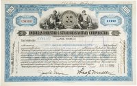 купить Акция США American Radiator & Standard Sanitary Corporation 1950 г.