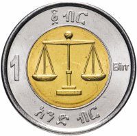купить Эфиопия 1 быр 2010 Лев