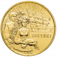 Купить Польша 2 злотых 2004 "Праздник урожая (Dożynki)"