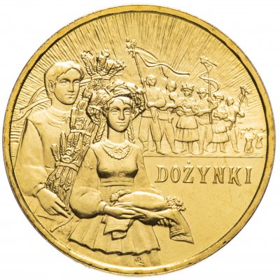 купить Польша 2 злотых 2004 "Праздник урожая (Dożynki)"