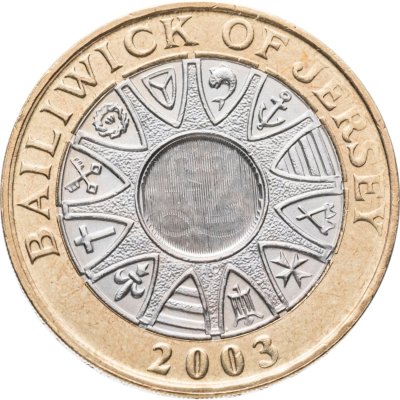 купить Джерси 2 фунта (pounds) 2003