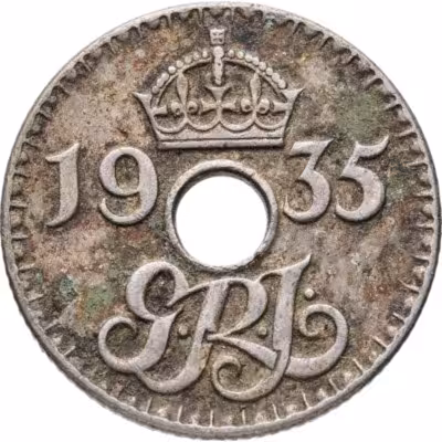 купить Новая Гвинея 6 пенсов (pence) 1935-1943, случайный год
