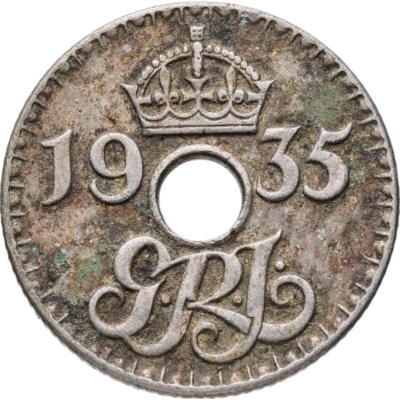 купить Новая Гвинея 6 пенсов (pence) 1935-1943, случайный год