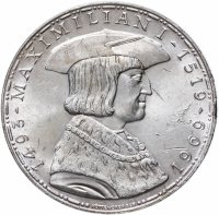 купить Австрия 50 шиллингов (shillings) 1969 "450 лет со дня смерти Максимилиана I"