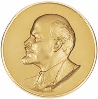 Купить Плакетка настольная "В. И. Ленин", медальер Н. Соколов, Ленинградский Монетный Двор, сплав металла, СССР, 1970-1980 гг.