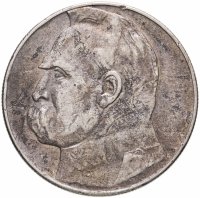 купить Польша 10 злотых (zlotych) 1935 Пилсудский