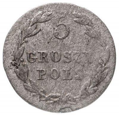 купить 5 грошей (groszy) 1819 IB, монета для Польши