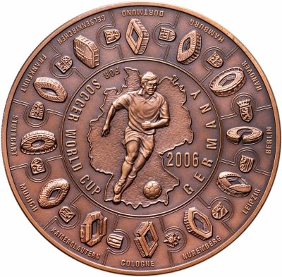 купить Либерия 5 долларов 2006 "Чемпионат мира по футболу"
