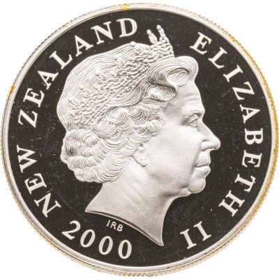 купить Новая Зеландия 10 долларов (dollars) 2000 Первые в будущее