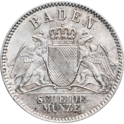 купить Германия, Баден 3 крейцера 1869