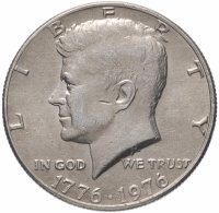 Купить США 1/2 доллара (50 центов, half dollar) 1976 "200 лет независимости"