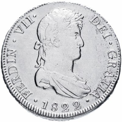 купить Вице-королевство Рио-де-ла-Плата (колония Испании) 8 реалов 1822
