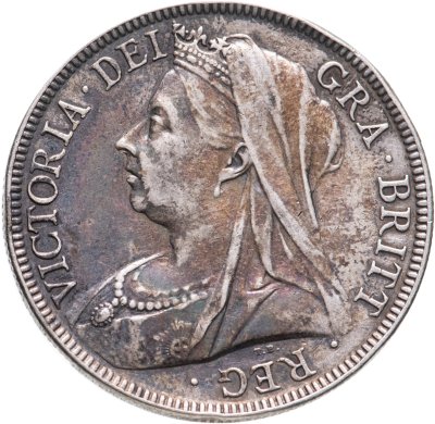 купить Великобритания 1/2 кроны (crown) 1897
