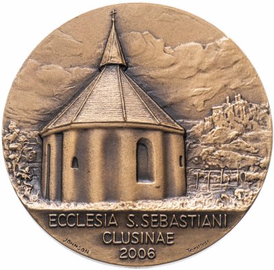 купить Медаль "Ecclesia S. Sebastiani Clusinae"
