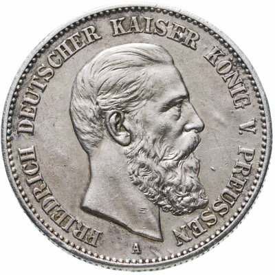 купить Германия (Империя) 2 марки (mark) 1888 Фридрих III
