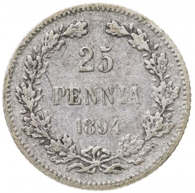 купить 25 пенни (pennia) 1894 L