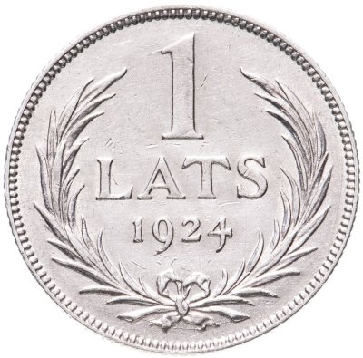 купить Латвия 1 лат (lats) 1924
