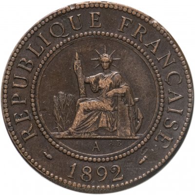 купить Французский Индокитай 1 сантим (centime) 1892
