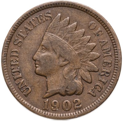 купить США 1 цент 1902 "Indian Head Cent"