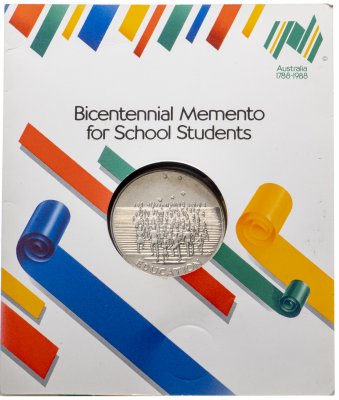 купить Австралия памятная медаль 1988 "Выпускникам"