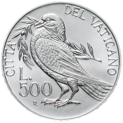 купить Ватикан 500 лир (lire) 1993 Мир во всём мире