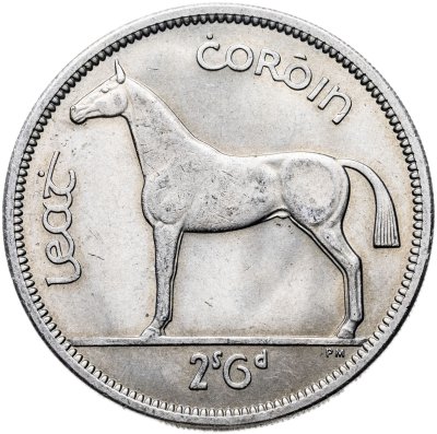 купить Ирландия 2 шиллинга 6 пенсов (1/2 кроны) 1967