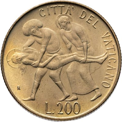 купить Ватикан 200 лир 1981