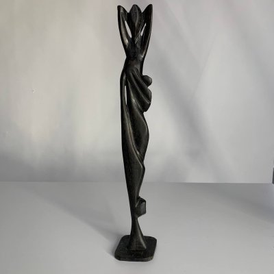 купить Статуэтка "Девушка", дерево, резьба, тонировка, Африка, 1980-2000 гг.