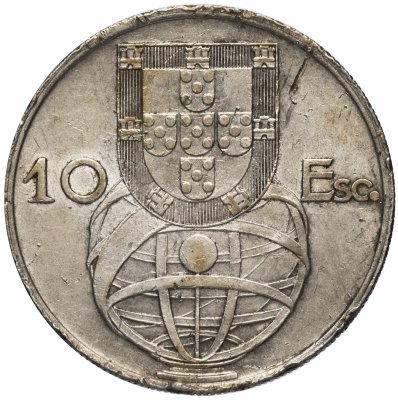 купить Португалия 10 эскудо (escudos) 1954